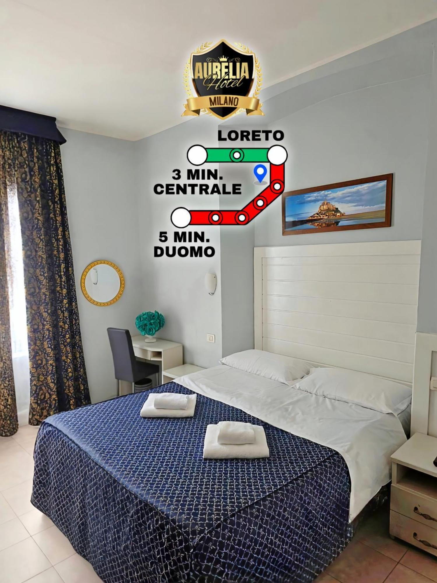 Hotel Aurelia Milaan Buitenkant foto